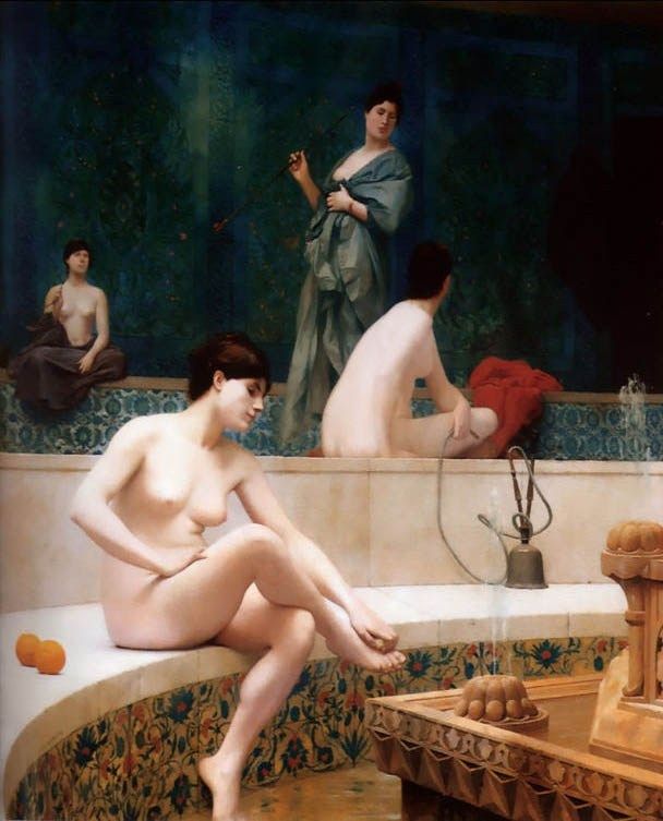 Jean-Leon Gerome The Harem Bathing